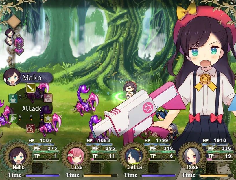 Скриншот 6 к игре Magical girl's labyrinth