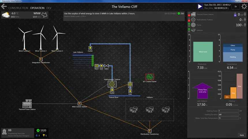 Скриншот 2 к игре IndustrySim Virtual Platform