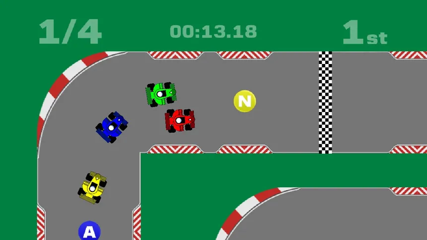 Скриншот 1 к игре Retro Racers 2