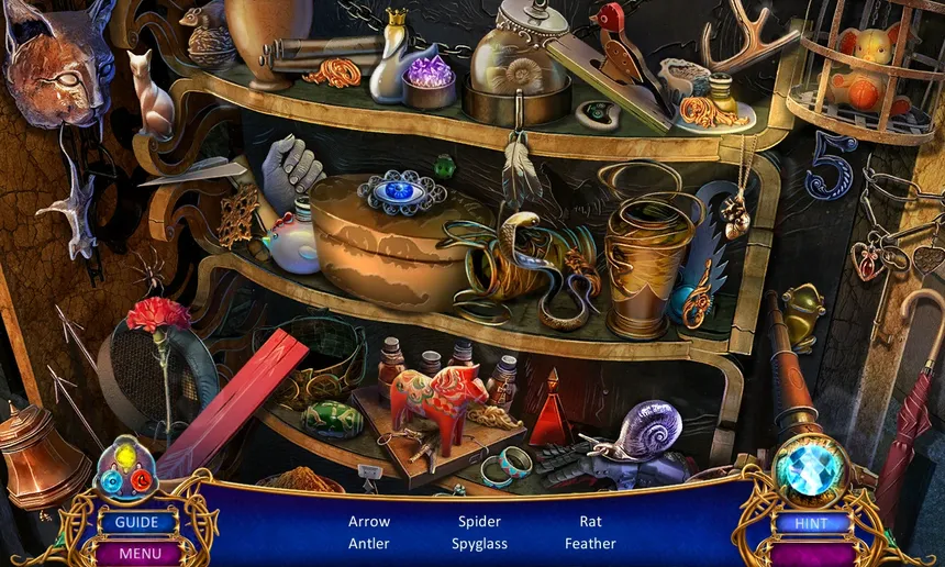 Скриншот 2 к игре Amaranthine Voyage: The Obsidian Book Collector's Edition