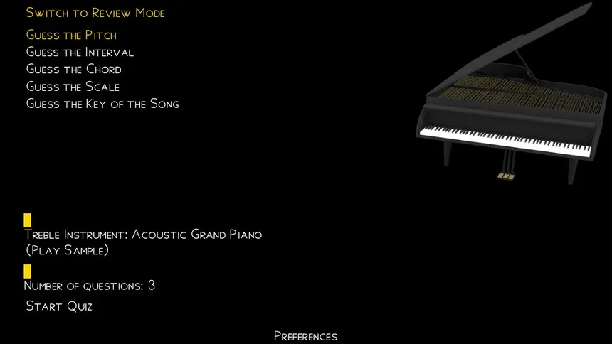Скриншот 2 к игре Pitch Perfect Ear Training