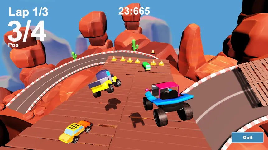 Скриншот 2 к игре MiniCar Race - 极品飞车2019 Mini
