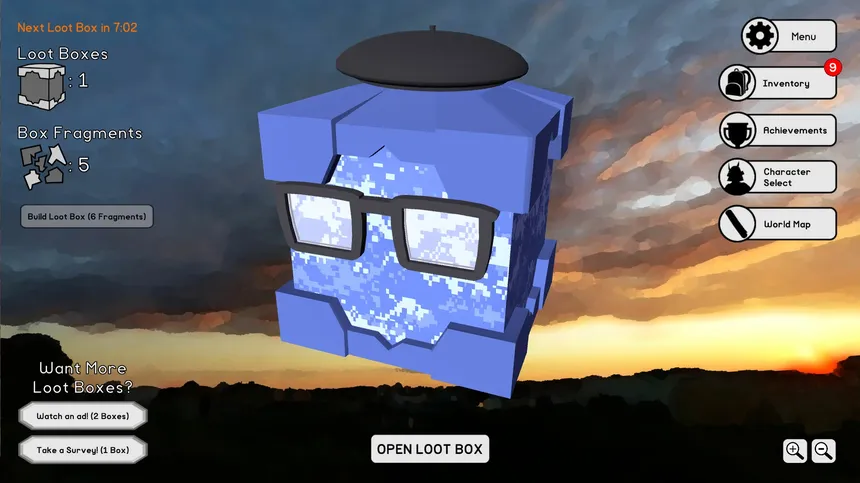 Скриншот 1 к игре Loot Box Simulator