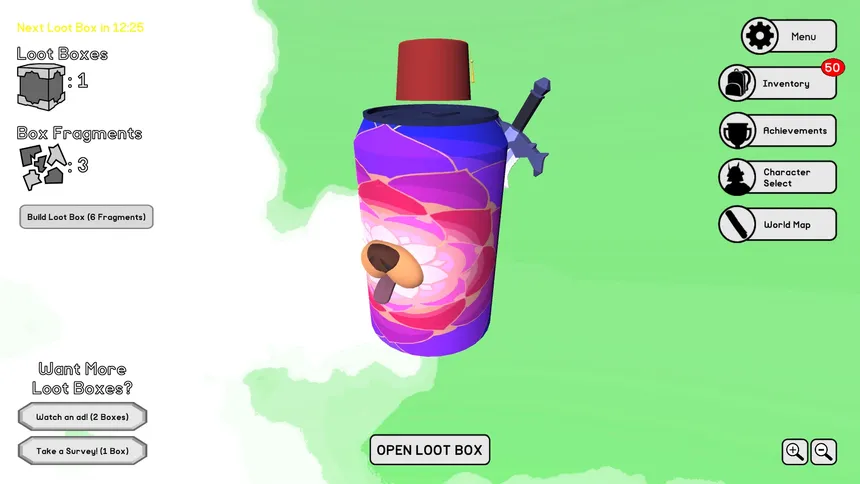 Скриншот 2 к игре Loot Box Simulator