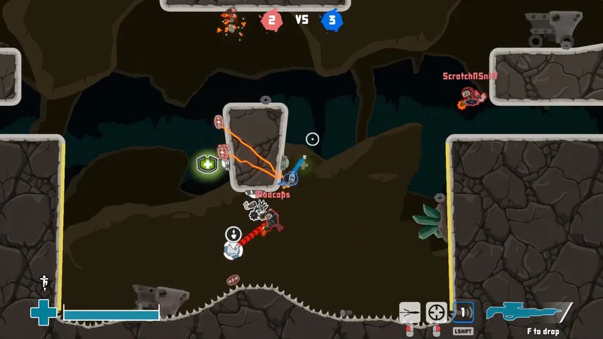 Скриншот 2 к игре StickyBots