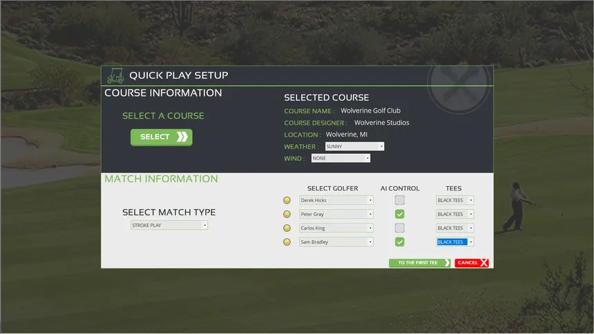 Скриншот 4 к игре Draft Day Sports: Pro Golf