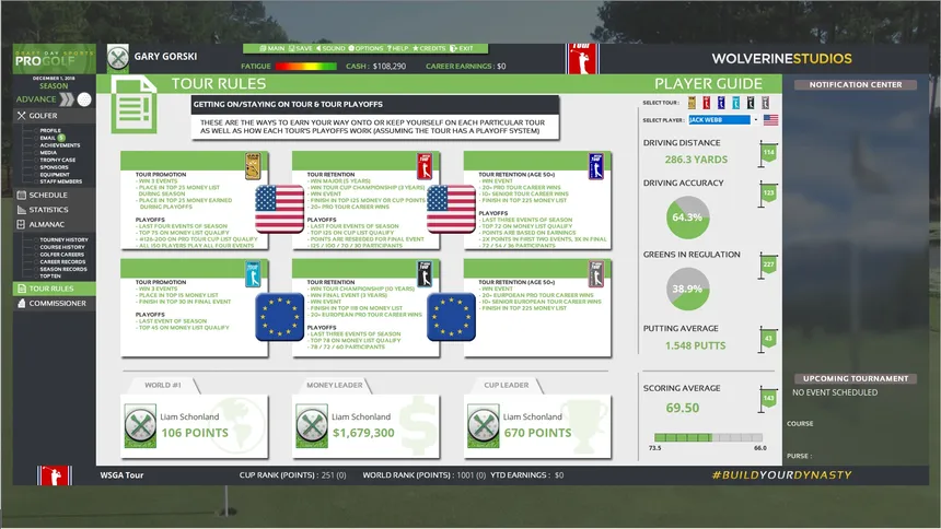 Скриншот 5 к игре Draft Day Sports: Pro Golf