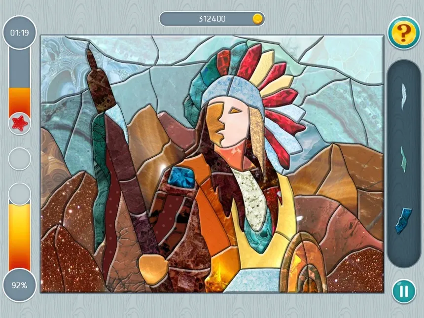 Скриншот 2 к игре Thanksgiving Day Mosaic