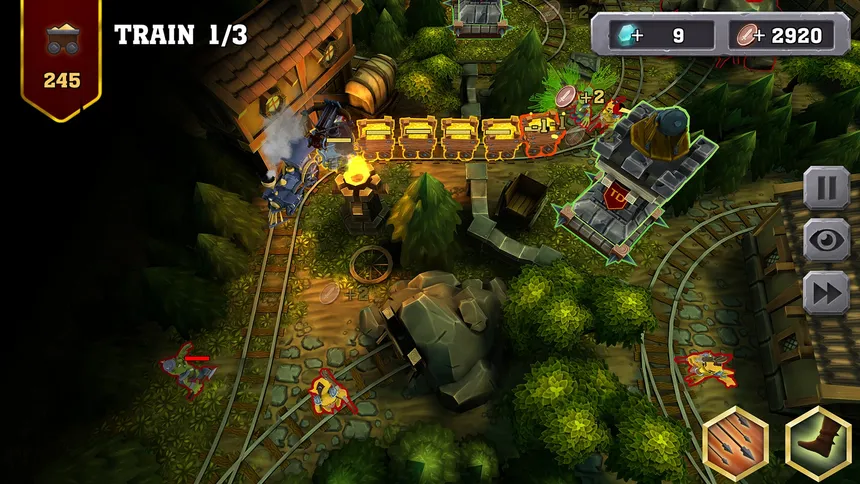 Скриншот 1 к игре Train Defense