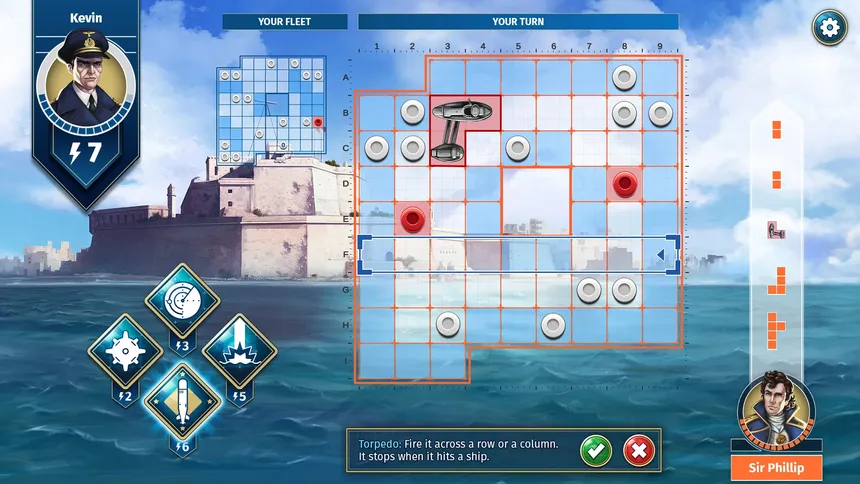 Скриншот 2 к игре Hasbro's BATTLESHIP