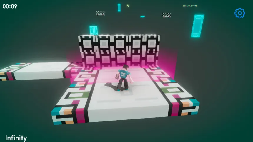 Скриншот 1 к игре Synthrun