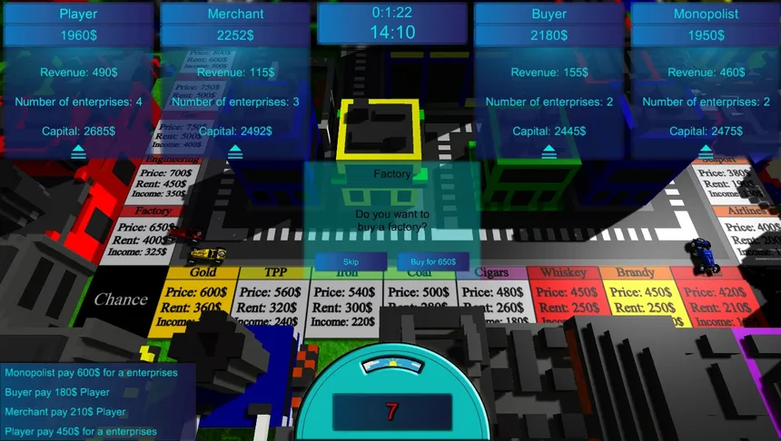 Скриншот 4 к игре Monopolist: Technological Revolution