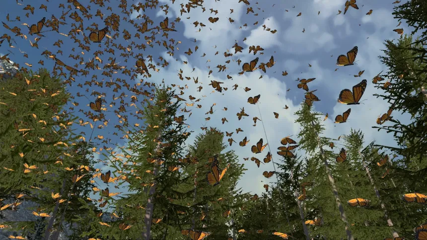 Скриншот 4 к игре Dances with Butterflies VR