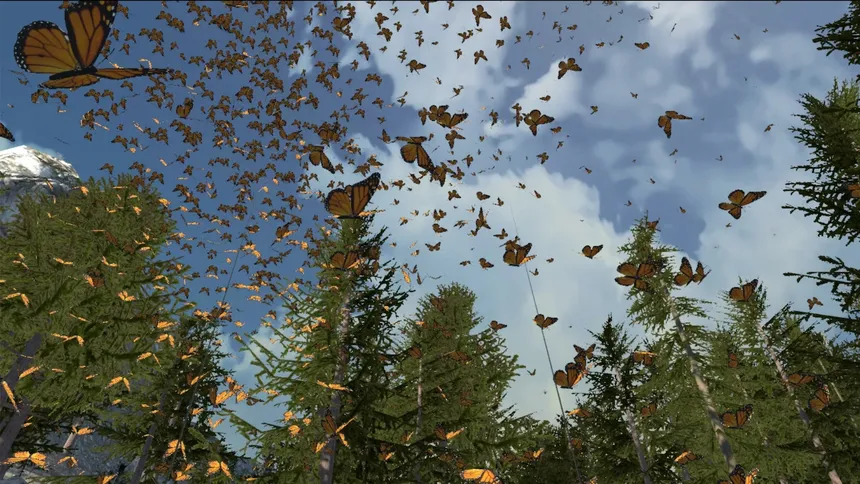Скриншот 5 к игре Dances with Butterflies VR