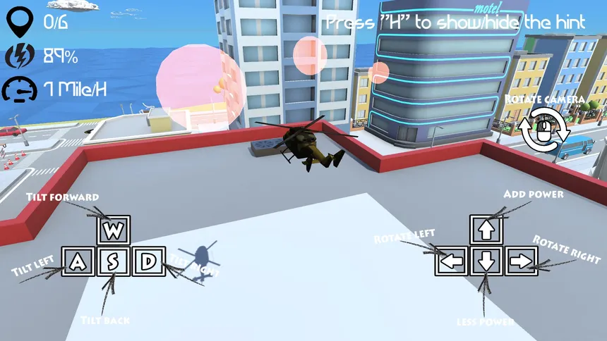 Скриншот 2 к игре Unmanned helicopter