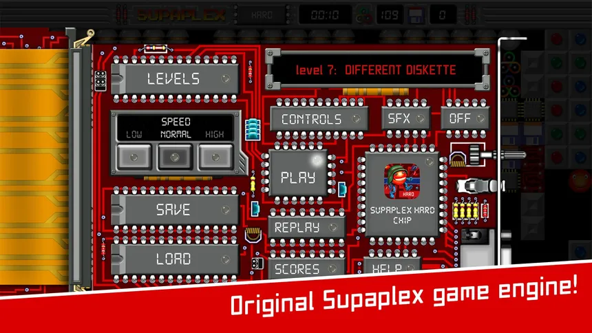 Скриншот 3 к игре Supaplex HARD