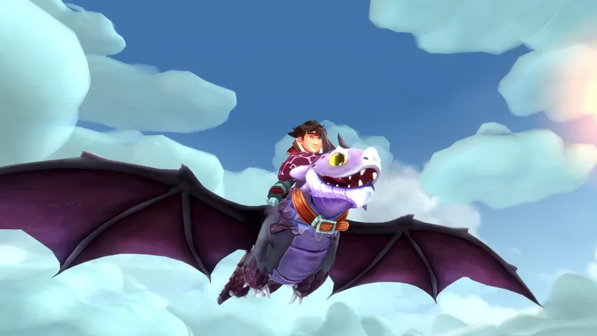 Скриншот 5 к игре DreamWorks Dragons: Dawn of New Riders