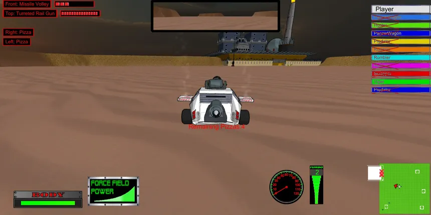 Скриншот 1 к игре Motor Gladiators