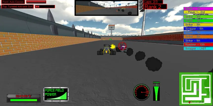 Скриншот 6 к игре Motor Gladiators