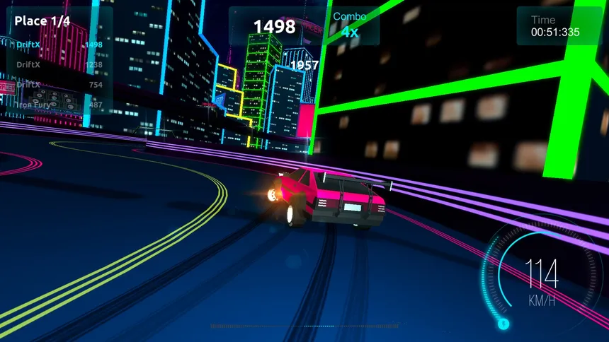 Скриншот 1 к игре Driftpunk Racer