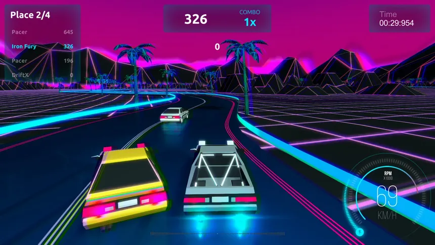 Скриншот 2 к игре Driftpunk Racer