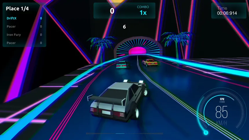Скриншот 3 к игре Driftpunk Racer