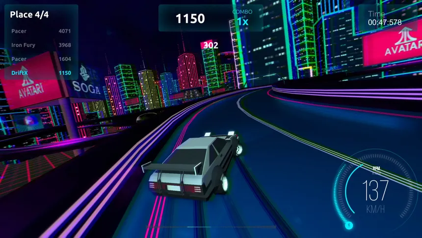Скриншот 6 к игре Driftpunk Racer