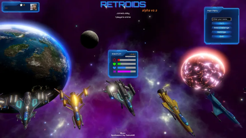 Скриншот 2 к игре Retroids