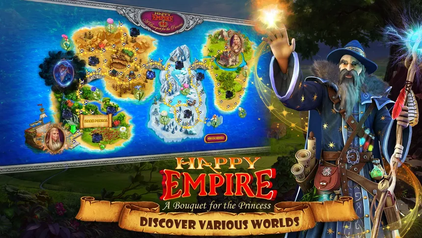 Скриншот 1 к игре Happy Empire - A Bouquet for the Princess: Enhanced Edition