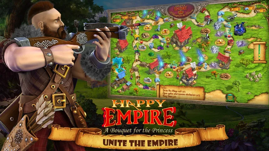 Скриншот 2 к игре Happy Empire - A Bouquet for the Princess: Enhanced Edition