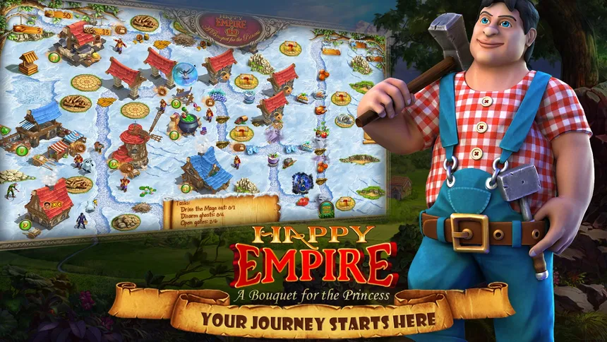 Скриншот 4 к игре Happy Empire - A Bouquet for the Princess: Enhanced Edition