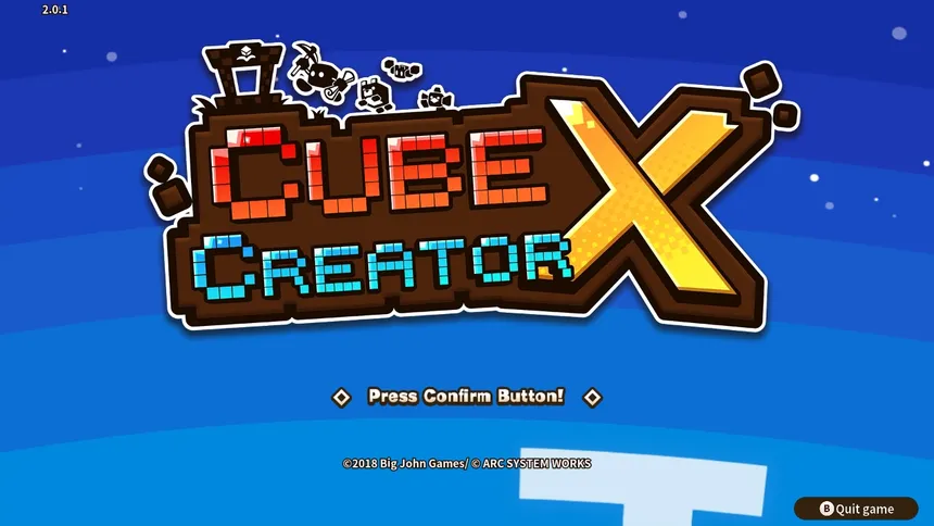 Скриншот 1 к игре Cube Creator X