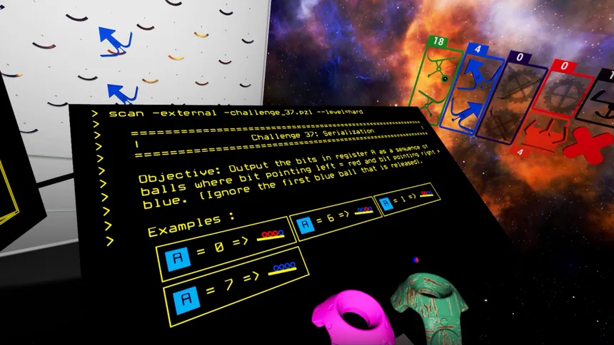 Скриншот 2 к игре Turing Tumble VR