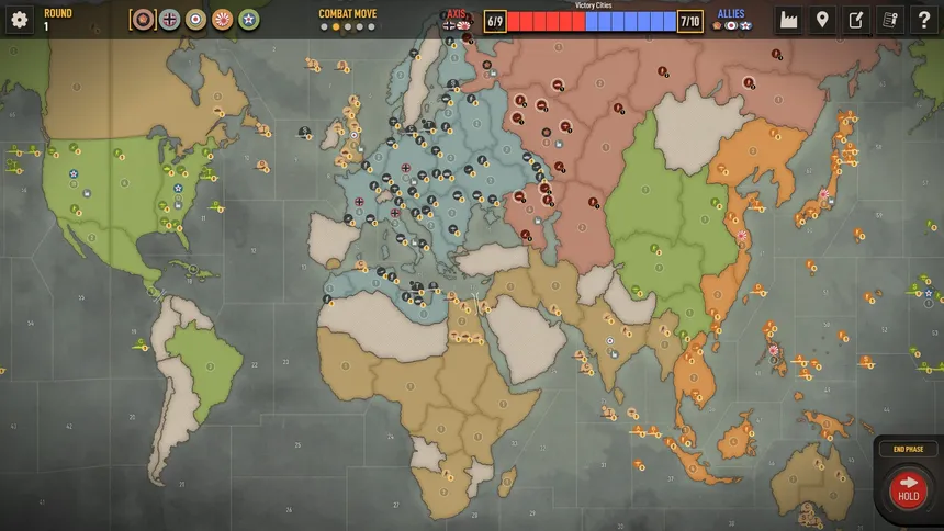 Скриншот 1 к игре Axis & Allies 1942 Online