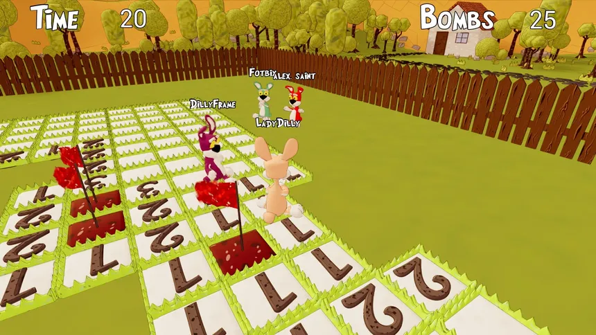 Скриншот 4 к игре Bunny Minesweeper