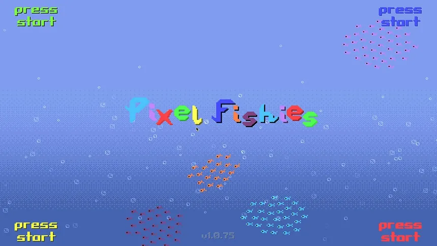 Скриншот 1 к игре Pixel Fishies