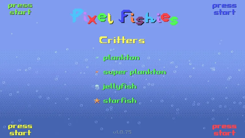 Скриншот 3 к игре Pixel Fishies