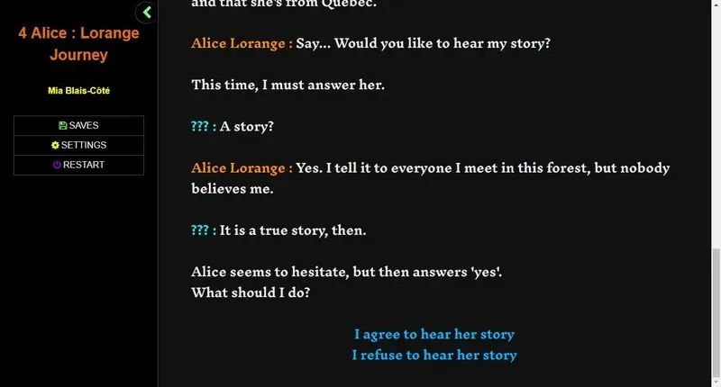 Скриншот 4 к игре Les 4 Alice: Lorange Journey