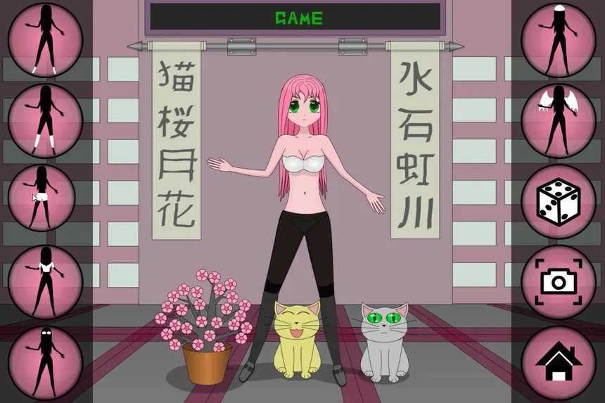 Скриншот 1 к игре Anime Dress Up