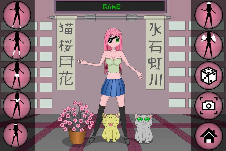 Скриншот 2 к игре Anime Dress Up