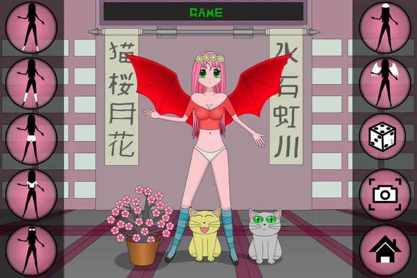 Скриншот 6 к игре Anime Dress Up