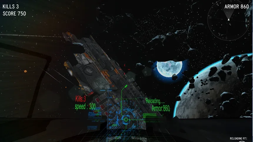 Скриншот 2 к игре GALAXY TOP WING