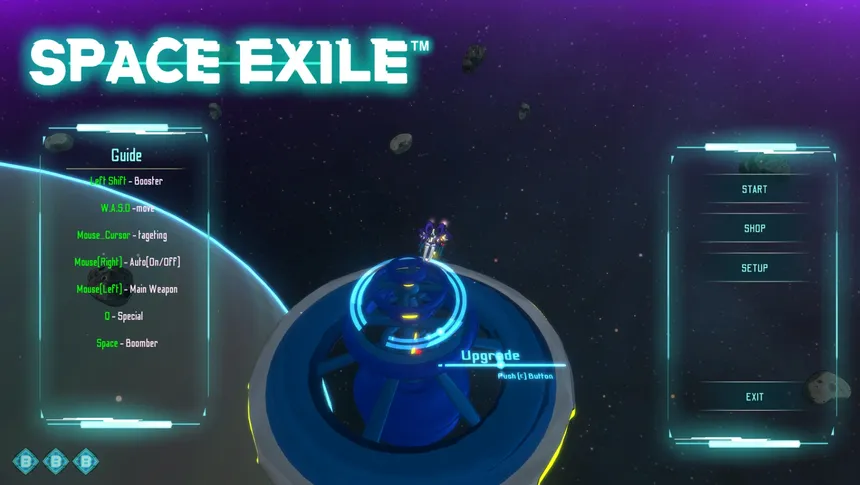 Скриншот 1 к игре SpaceExile