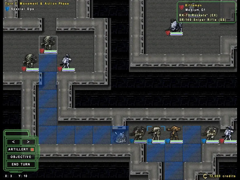 Скриншот 1 к игре Metal Brigade Tactics