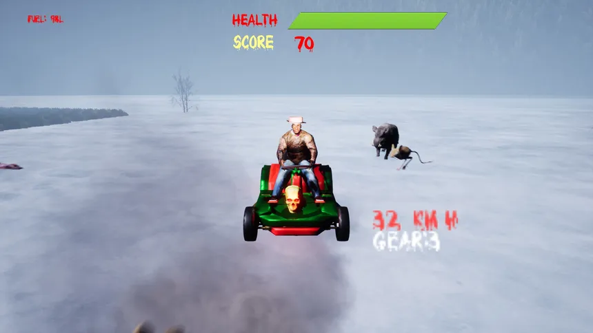 Скриншот 1 к игре Lawnmower Game 3: Horror