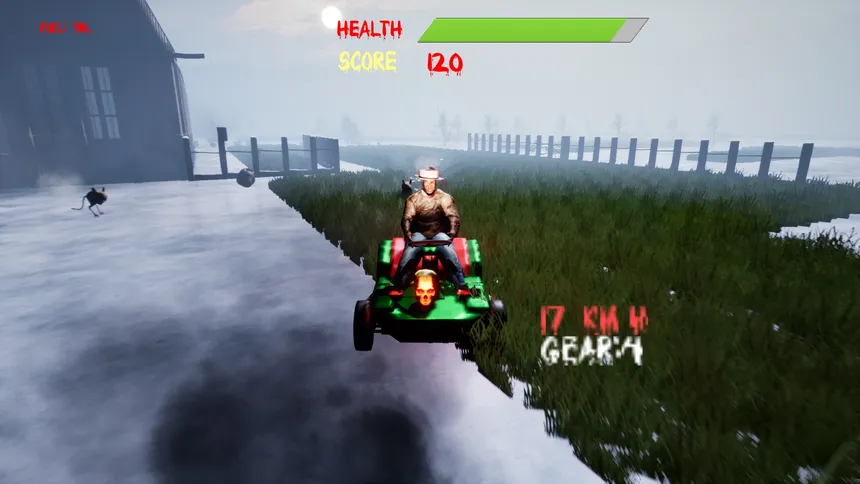 Скриншот 3 к игре Lawnmower Game 3: Horror