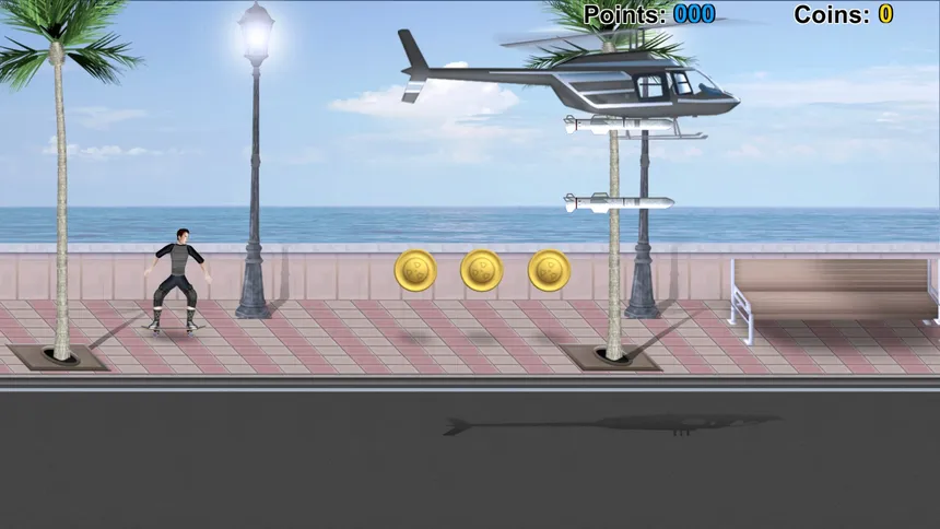 Скриншот 2 к игре Skateboarding pro
