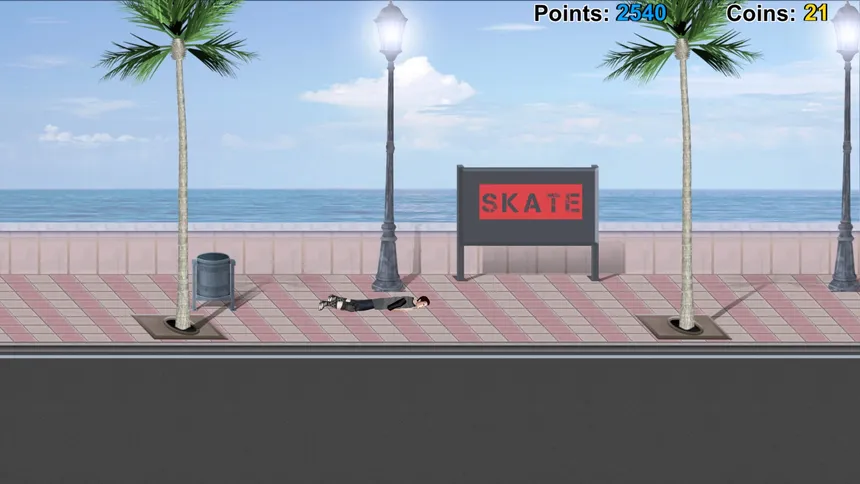 Скриншот 6 к игре Skateboarding pro