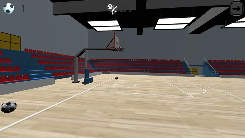 Скриншот 1 к игре Basketball Hoop