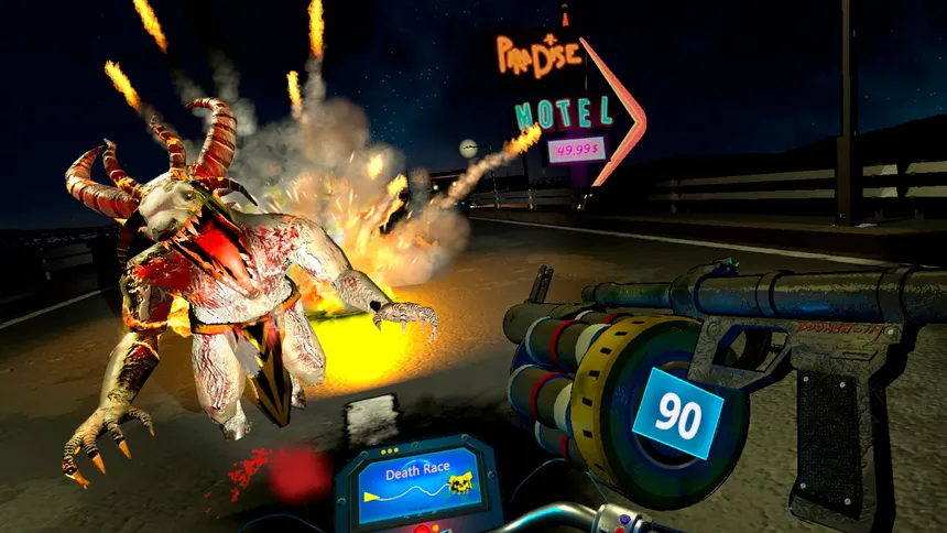 Скриншот 1 к игре Death Race VR